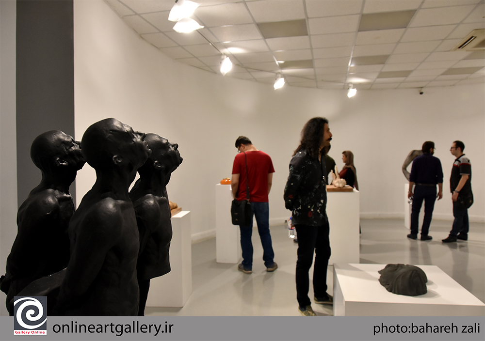گزارش تصویری ششمین نمایشگاه سالانه انجمن مجسمه‌سازان در خانه هنرمندان ایران (بخش اول)
